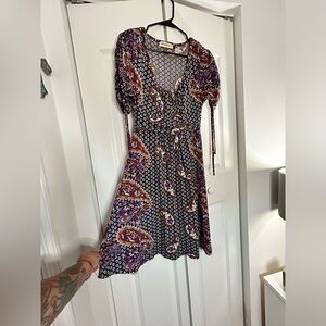Paisley, 70’s style VeronicaM dress
